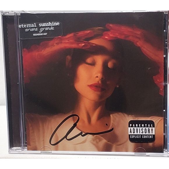 Ariana Grande Eternal Sunshine Signed CD (In Hand) - Picture 1 of 3
